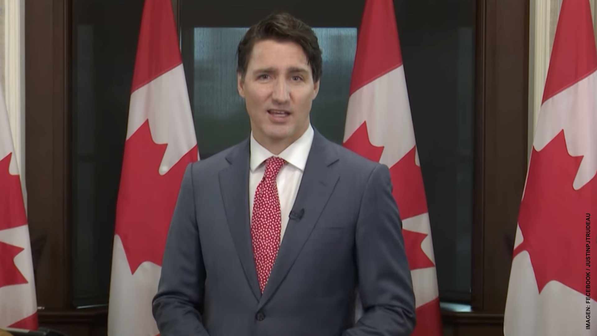 Mensaje moderado de Trudeau en el Día de Canadá