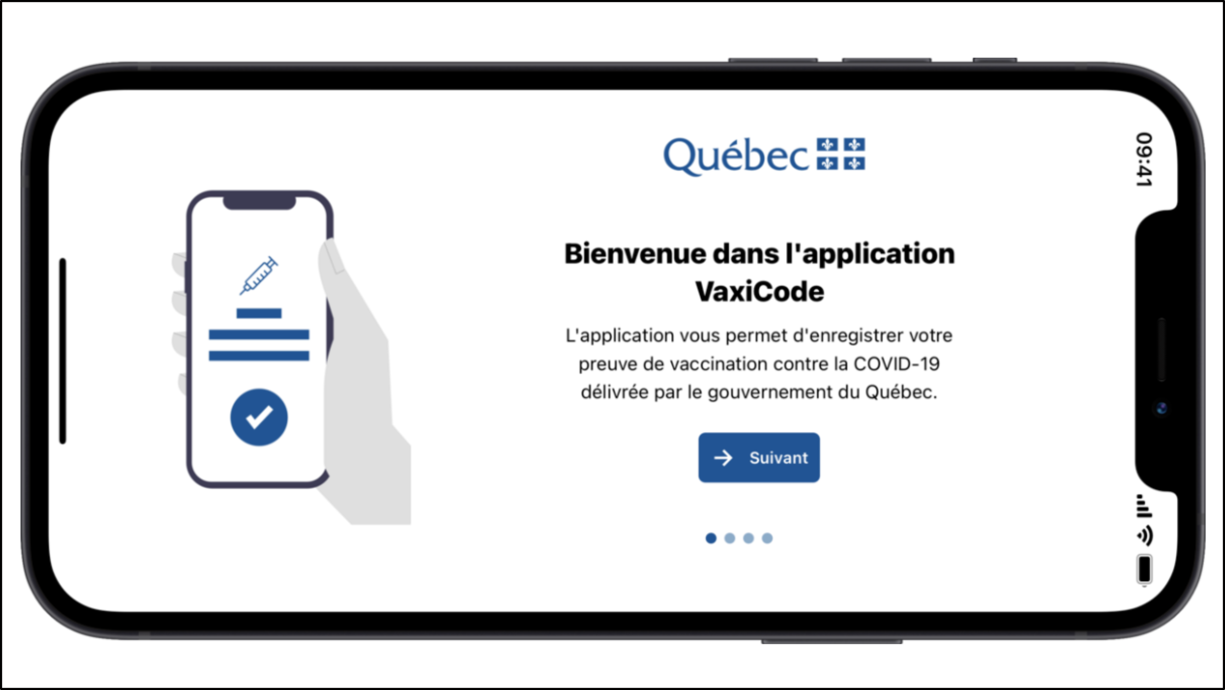 Quebec presenta aplicación para pasaporte de vacunas