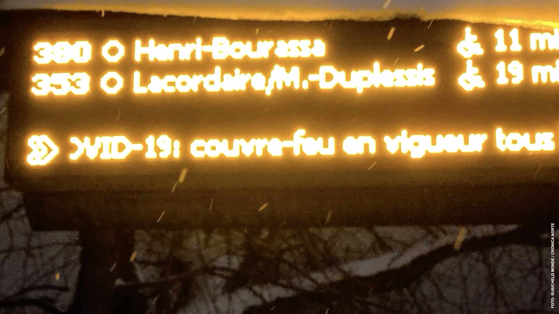 Quebec anuncia toque de queda y prohibe reuniones