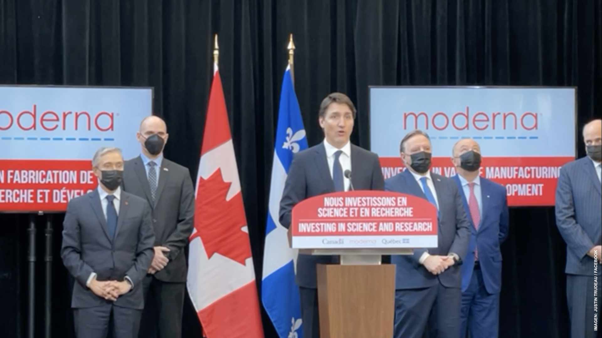 Moderna construirá nuevas instalaciones en Montreal