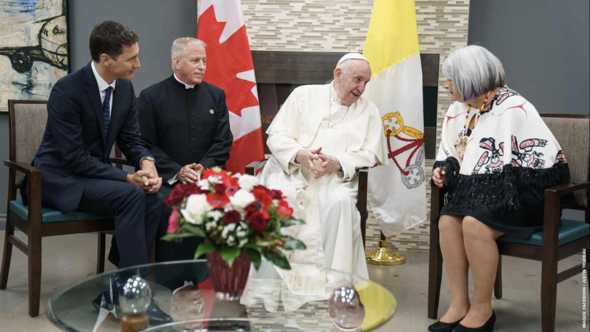 Llega el papa Francisco a Canadá para pedir perdón