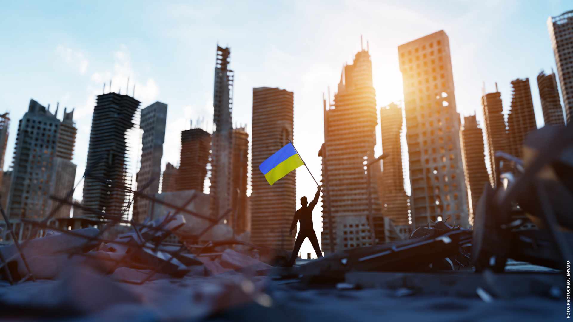 Ucrania intenta reconstruir infraestructura, tras bombardeo