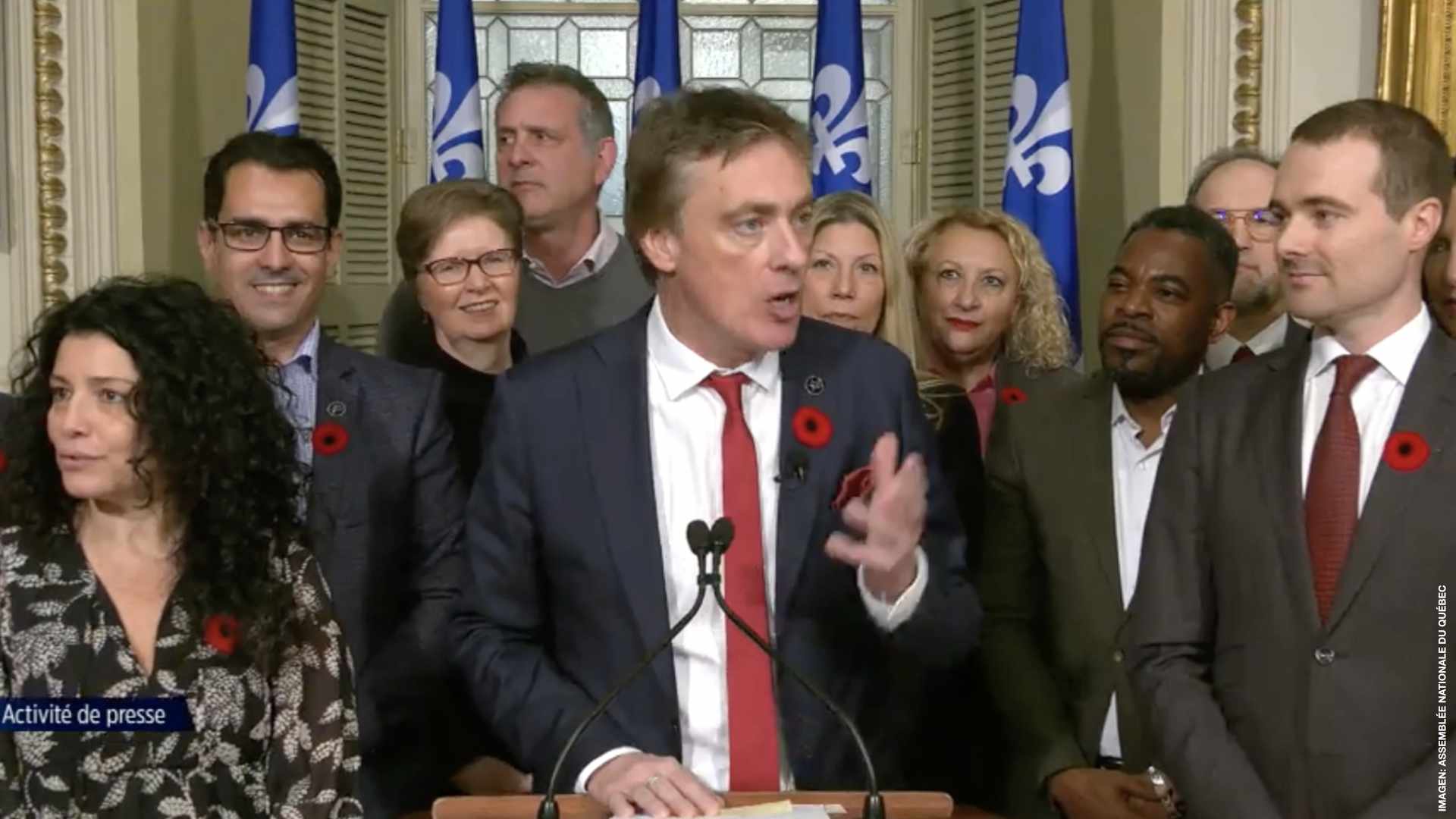 Tanguay, nuevo jefe interino de los liberales de Quebec