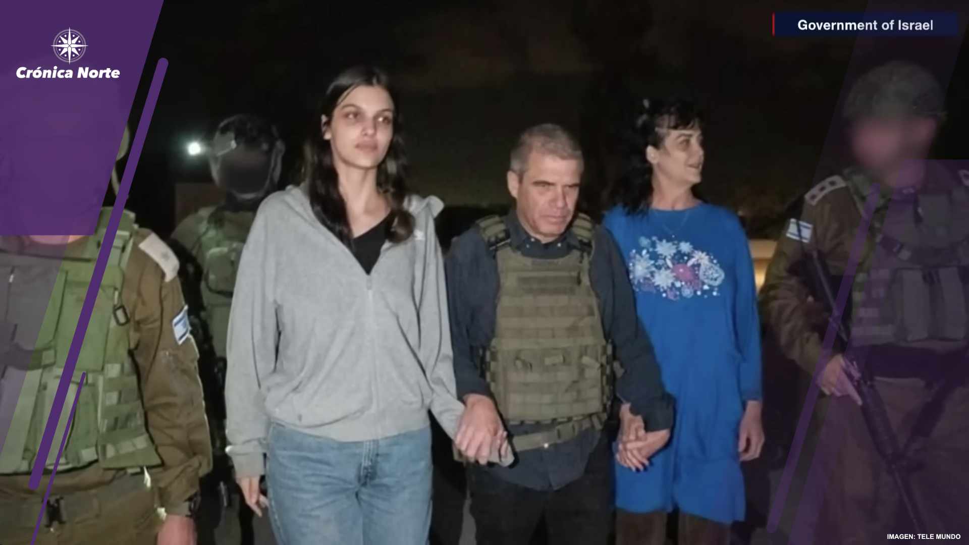 El grupo Hamas libera a dos rehenes estadounidenses