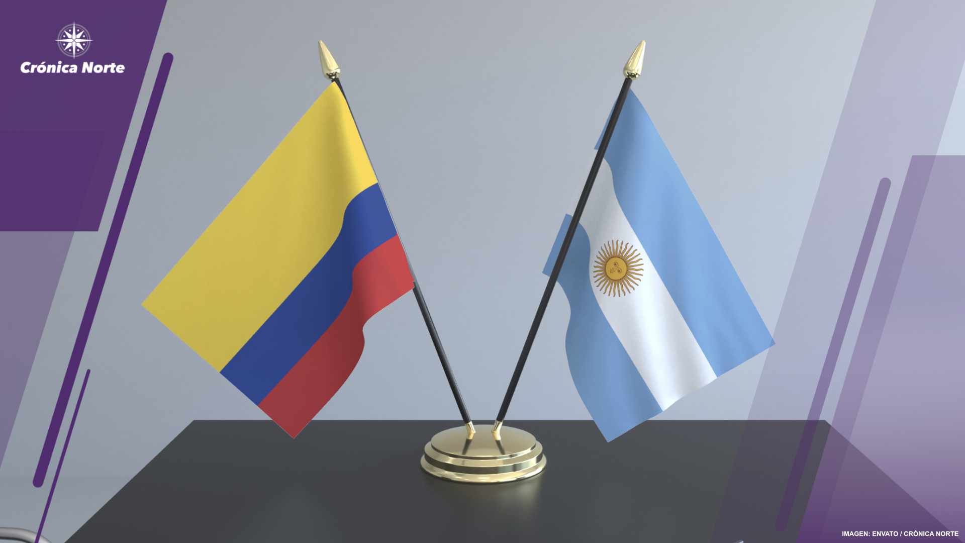 Colombia ordena expulsión de diplomáticos argentinos