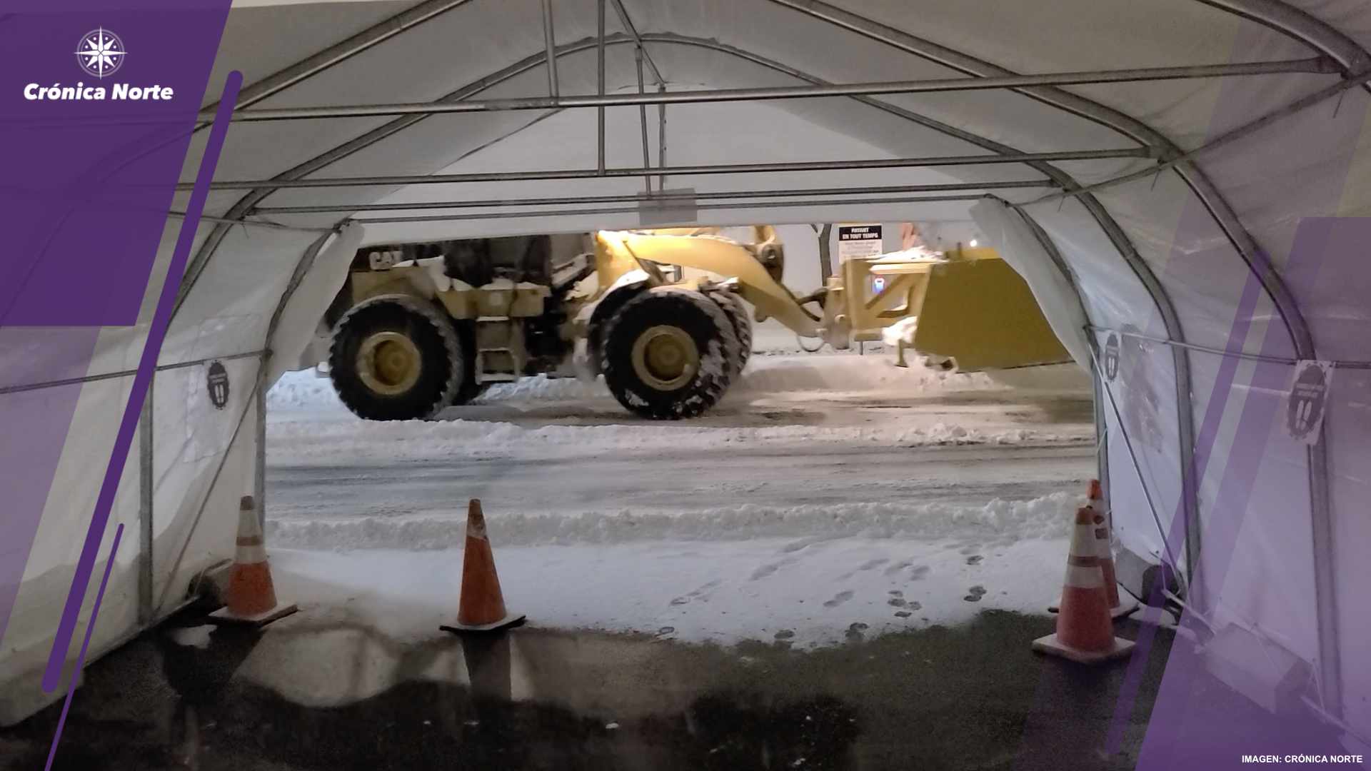 Montreal: Limpiadores de nieve, con poco trabajo este invierno