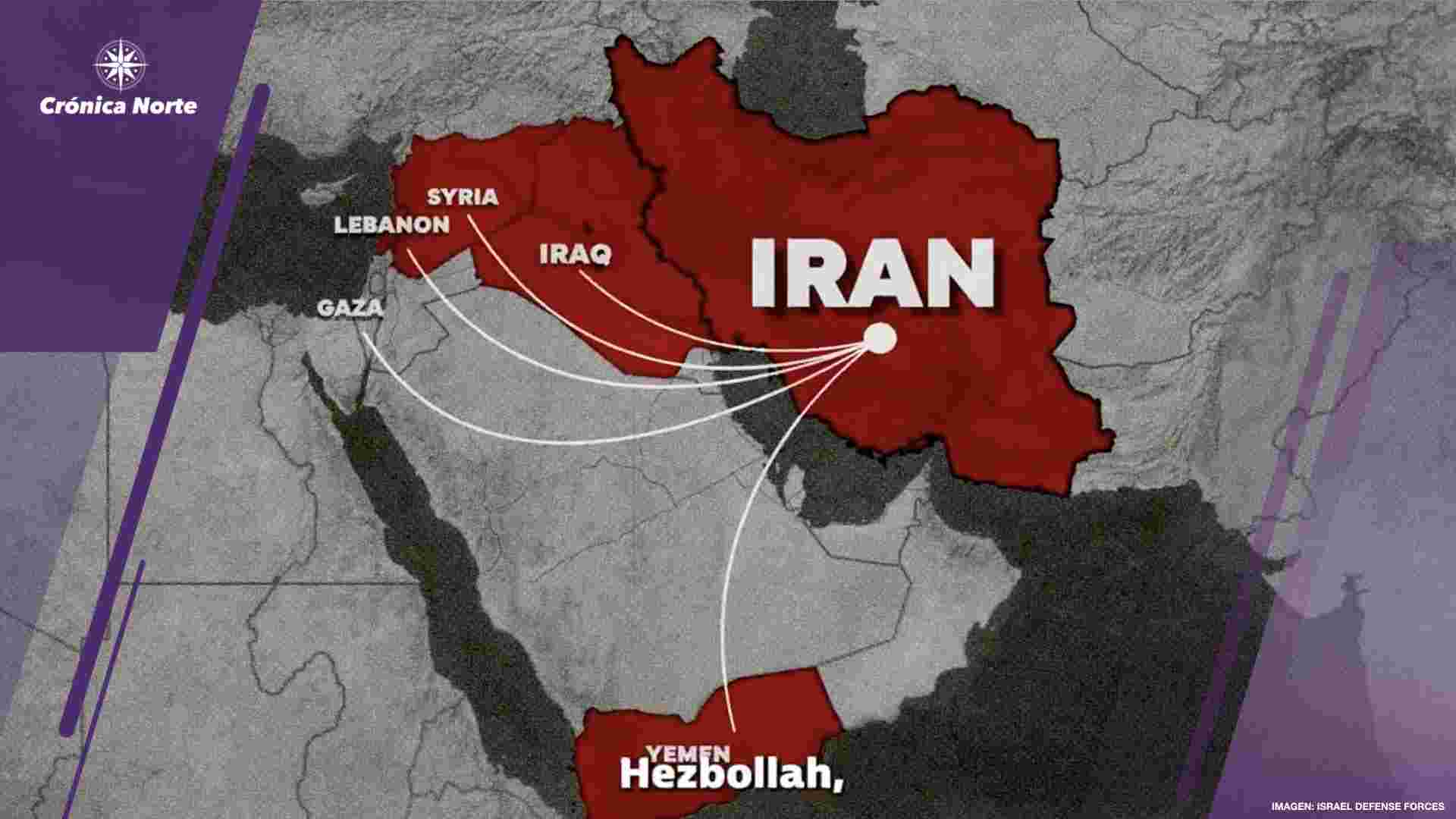 Irán cumple amenaza y realiza ataque masivo contra Israel